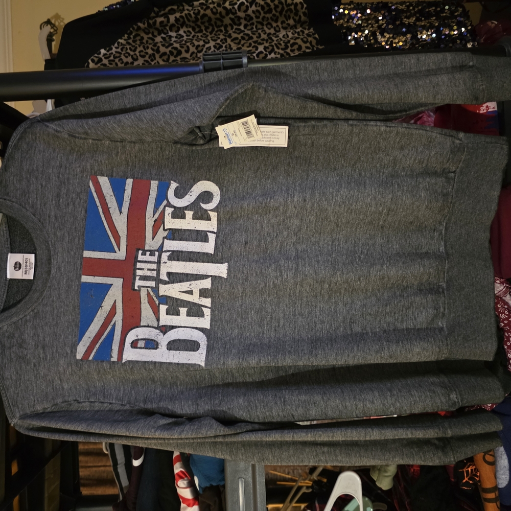 Gray The Beatles Sweatshirt